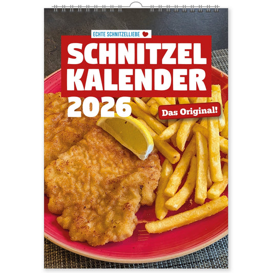 Der Schnitzel - Kalender 2026 - meinherzschlag.de