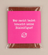 Schokolade "Bikinifigur" - meinherzschlag.de