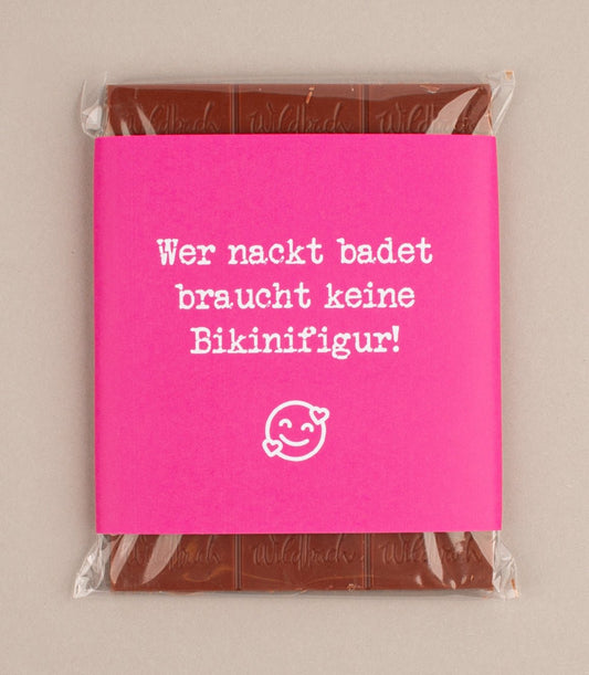 Schokolade "Bikinifigur" - meinherzschlag.de