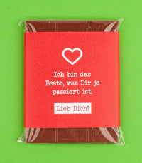 Schokolade "Ich bin das Beste" - meinherzschlag.de