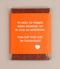 Schokolade "Entführung" - meinherzschlag.de