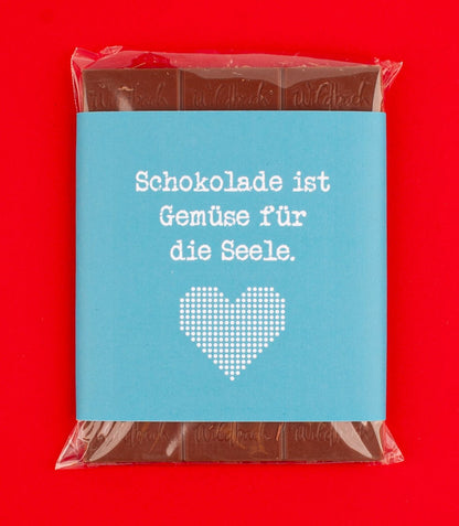 Schokolade "Gemüse für die Seele" - meinherzschlag.de
