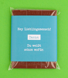 Schokolade "Lieblingsmensch"