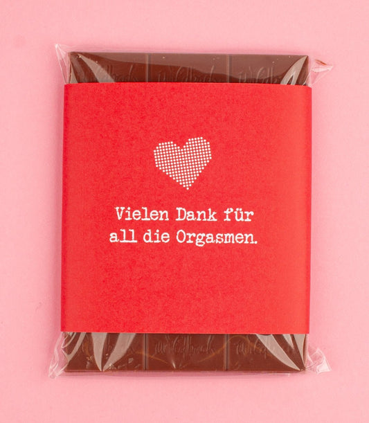 Schokolade "Orgasmen" - meinherzschlag.de