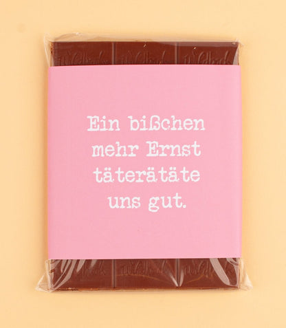 Schokolade "Täterätäte" - meinherzschlag.de