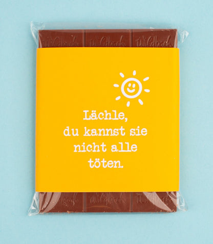 Schokolade "Du kannst sie nicht alle töten" - meinherzschlag.de