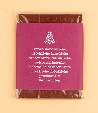 Schokolade "Himmlische Weihnachten" - meinherzschlag.de