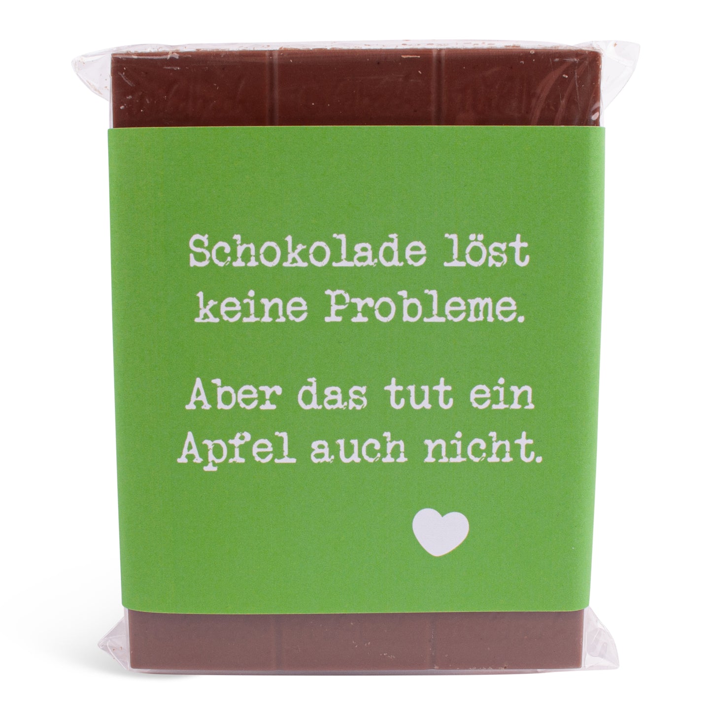 Schokolade "Löst keine Probleme" - meinherzschlag.de