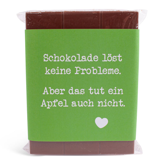Schokolade "Löst keine Probleme" - meinherzschlag.de