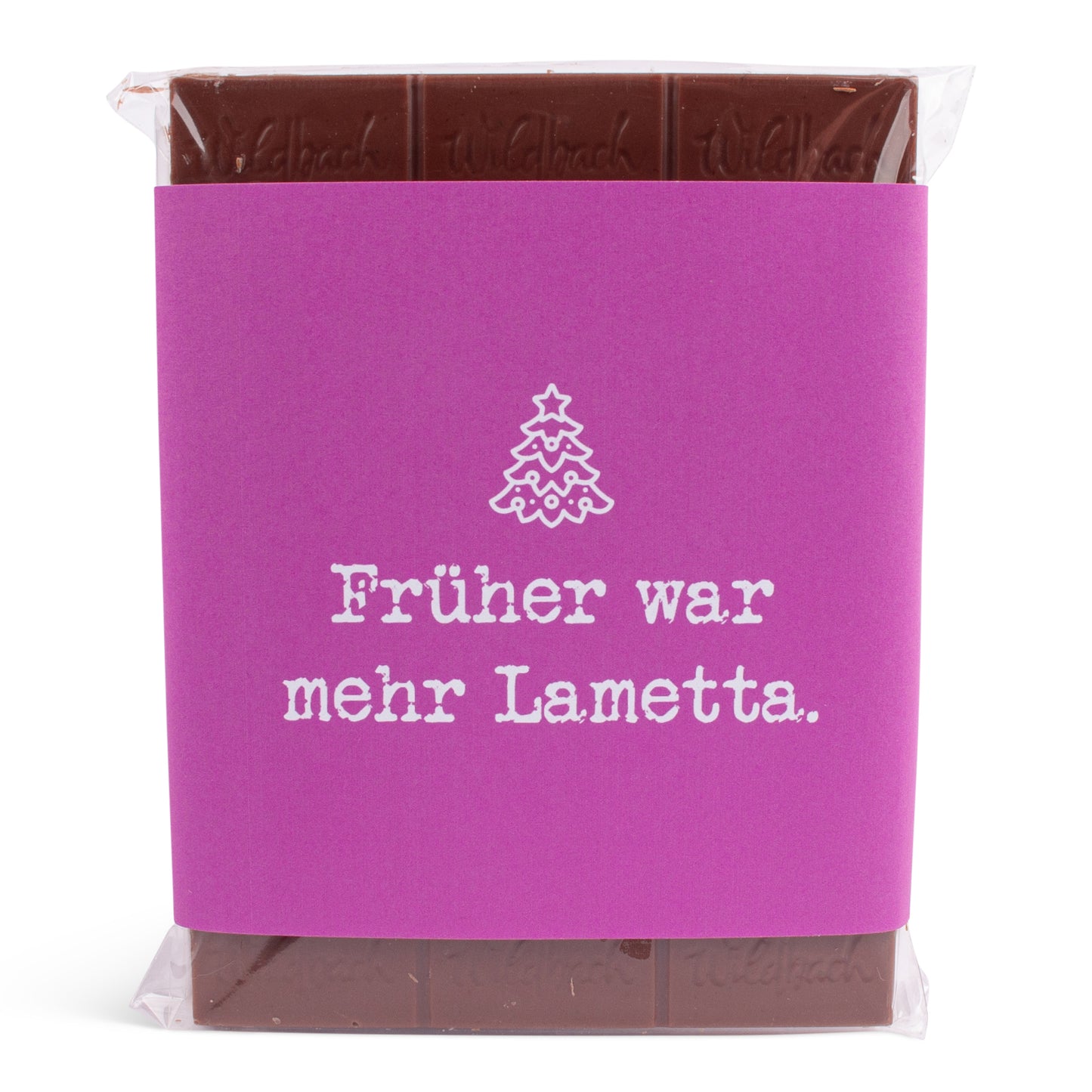 Schokolade "Früher war mehr Lametta" - meinherzschlag.de