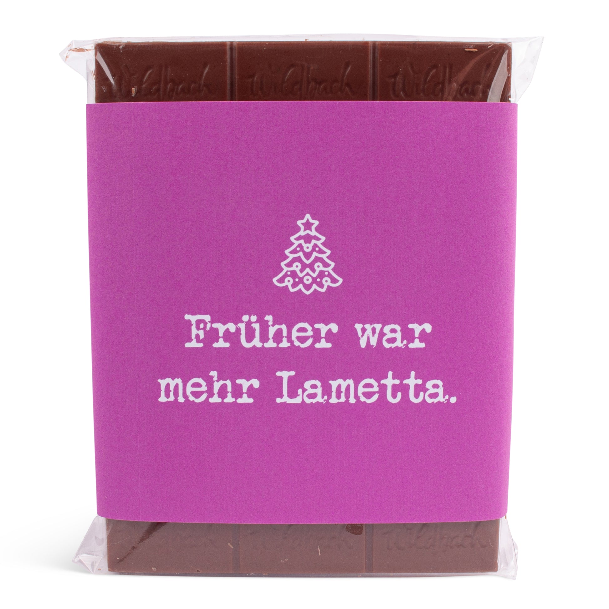 Schokolade "Früher war mehr Lametta" - meinherzschlag.de
