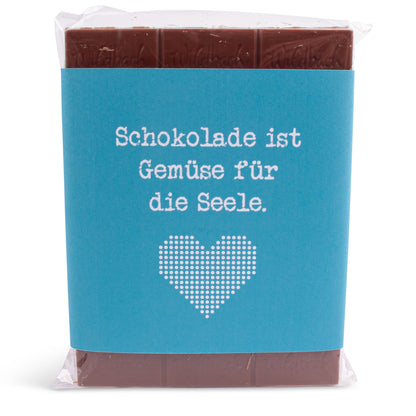 Schokolade "Gemüse für die Seele" - meinherzschlag.de