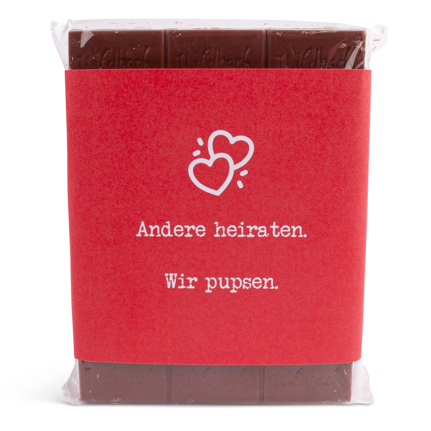 Schokolade "Andere heiraten. Wir pupsen." - meinherzschlag.de