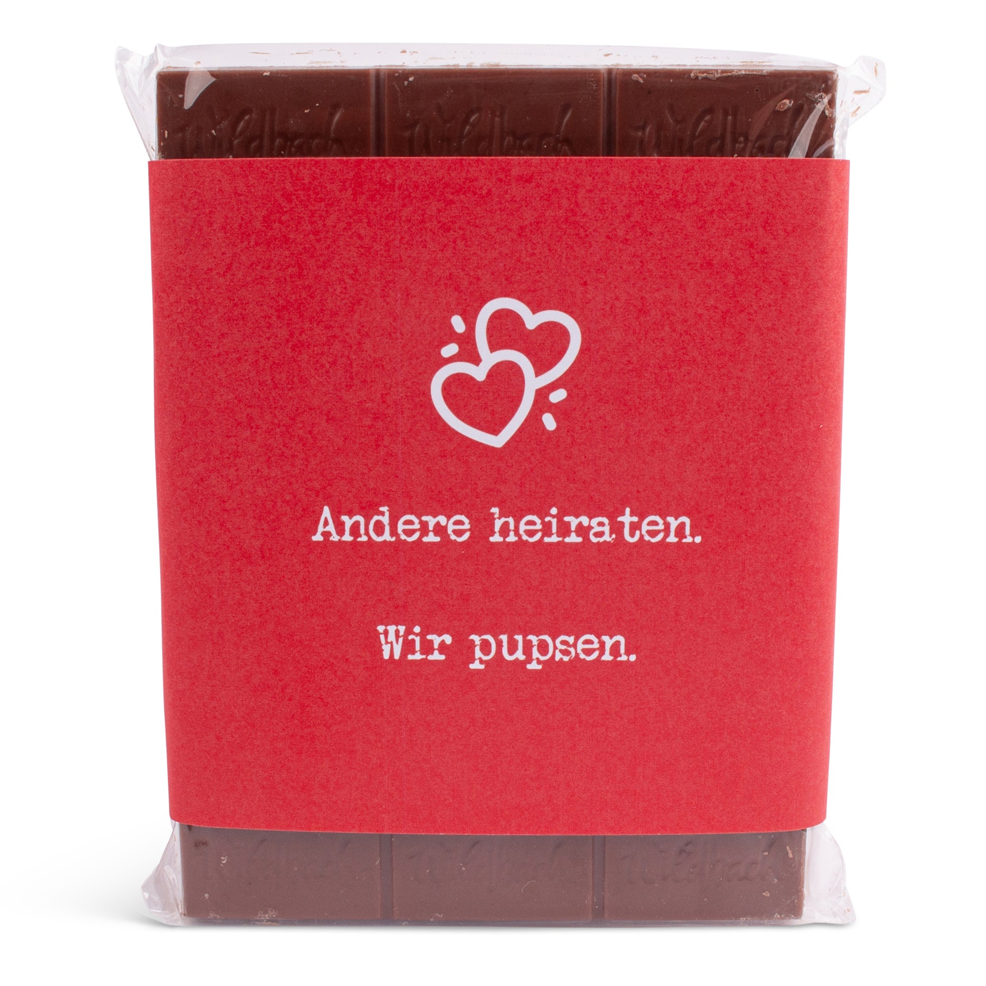 Schokolade "Andere heiraten. Wir pupsen." - meinherzschlag.de