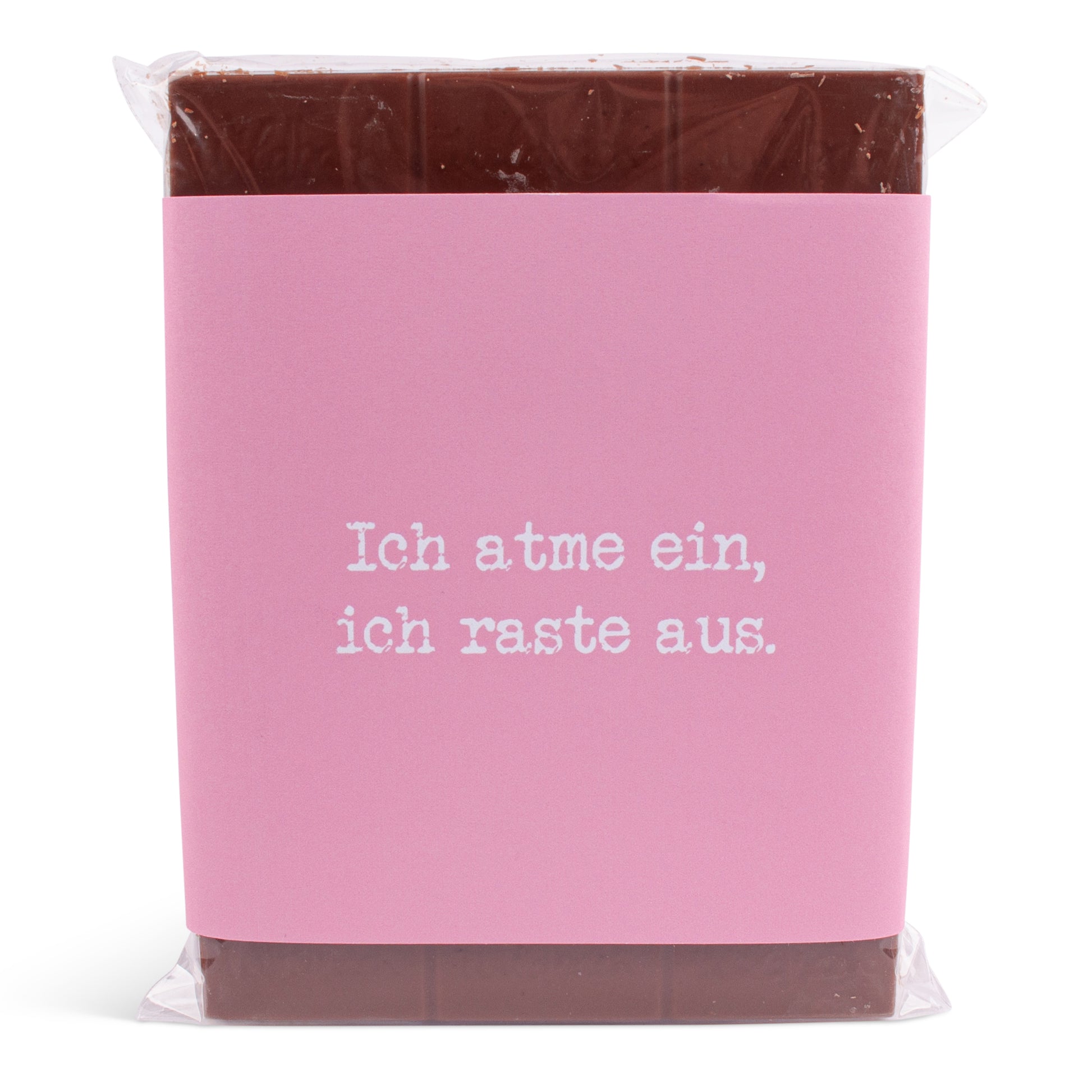 Schokolade "Ich atme ein, ich raste aus!" - meinherzschlag.de