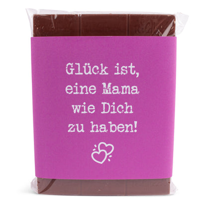 Schokolade "Eine Mama wie Dich zu haben!" - meinherzschlag.de