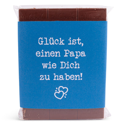 Schokolade "Einen Papa wie Dich zu haben!" - meinherzschlag.de