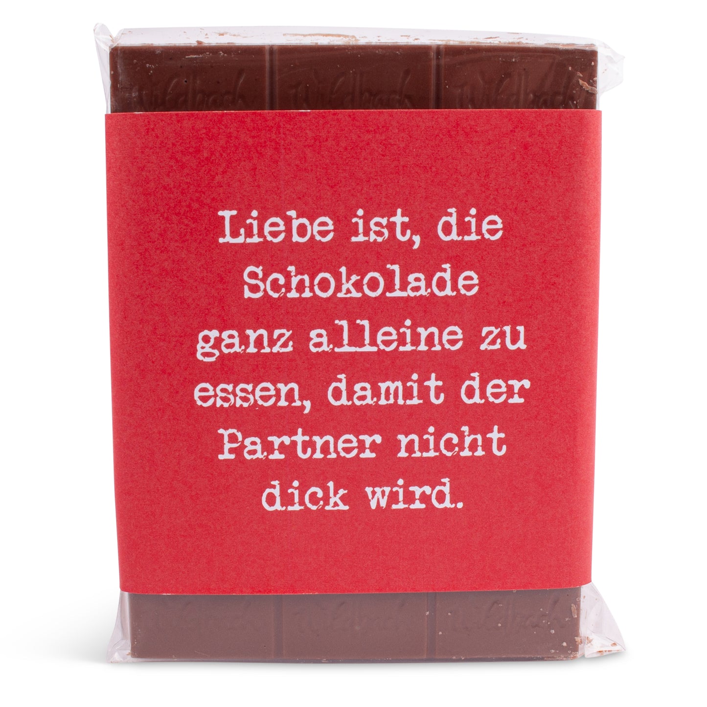Schokolade "Nicht dick wird!" - meinherzschlag.de