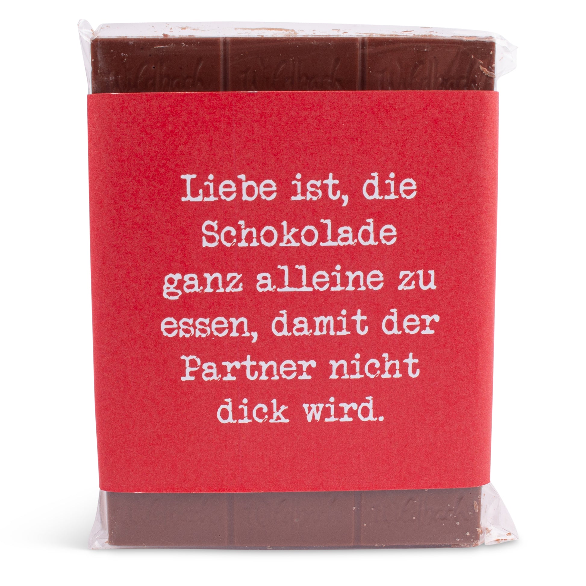 Schokolade "Nicht dick wird!" - meinherzschlag.de