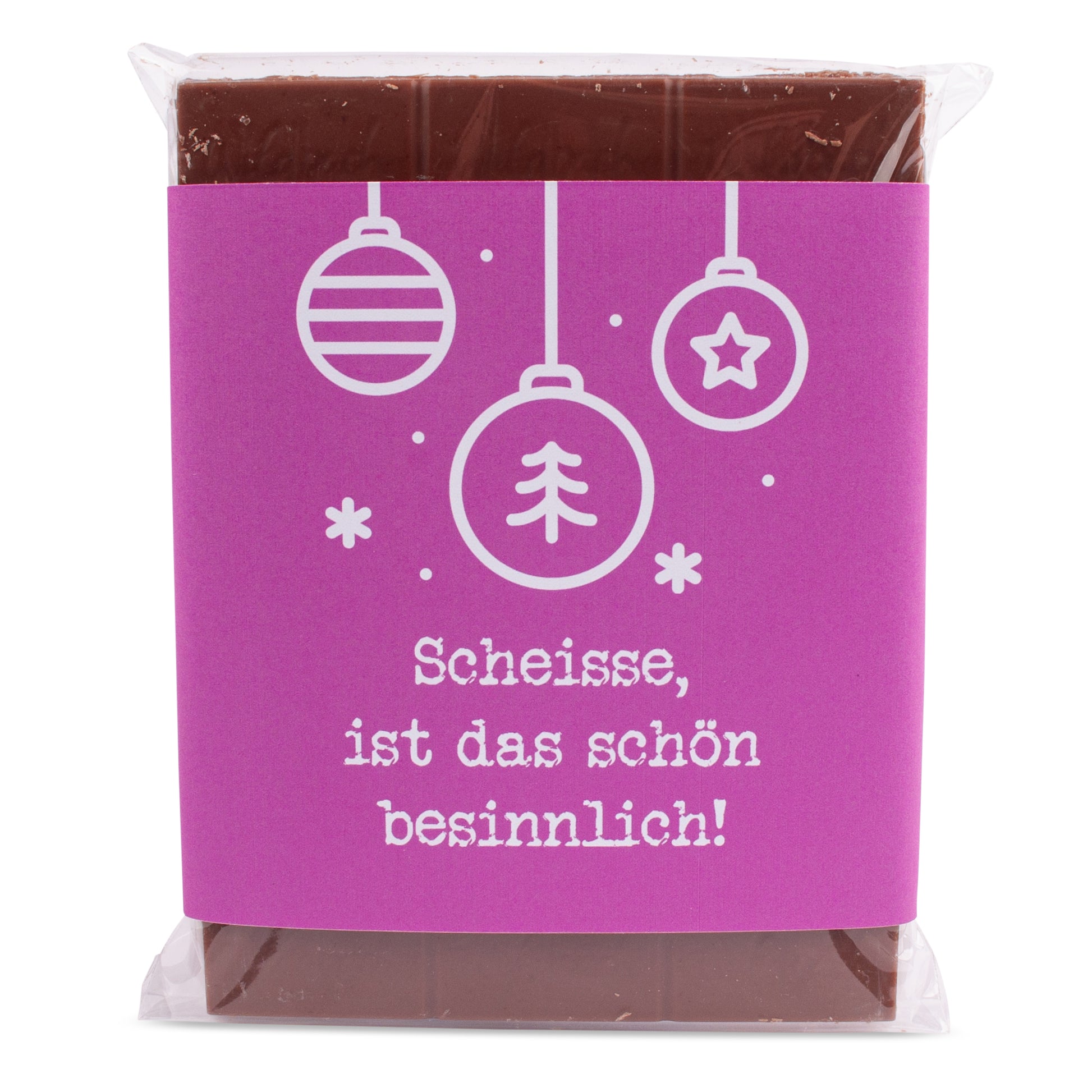 Schokolade "Scheisse, ist das schön besinnlich!" - meinherzschlag.de