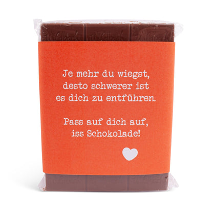 Schokolade "Entführung" - meinherzschlag.de