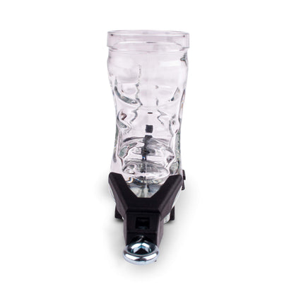 Skischuh Schnapsglas mit Bindung - meinherzschlag.de