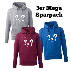 3er Pack Hoodie "Überraschungsmotiv"