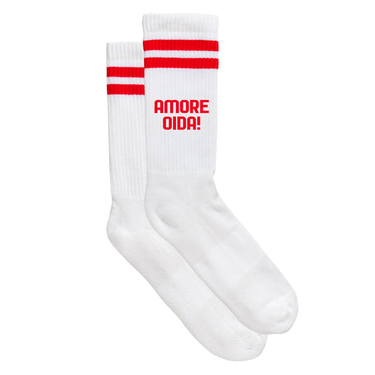Sportsocken "AMORE OIDA!" - meinherzschlag.de
