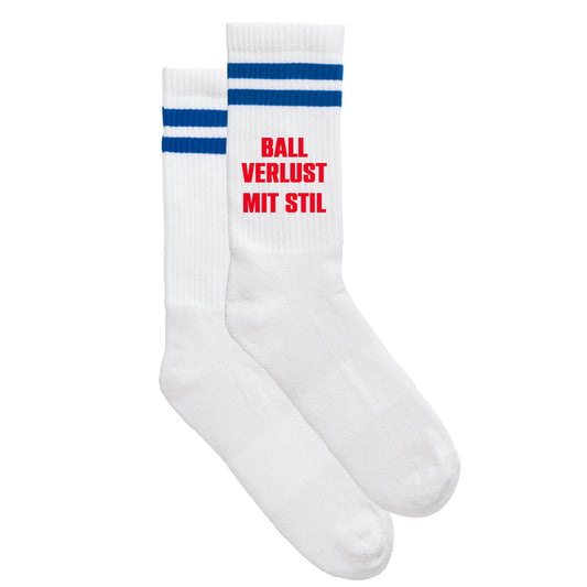 Sportsocken "Ballverlust mit Stil" - meinherzschlag.de