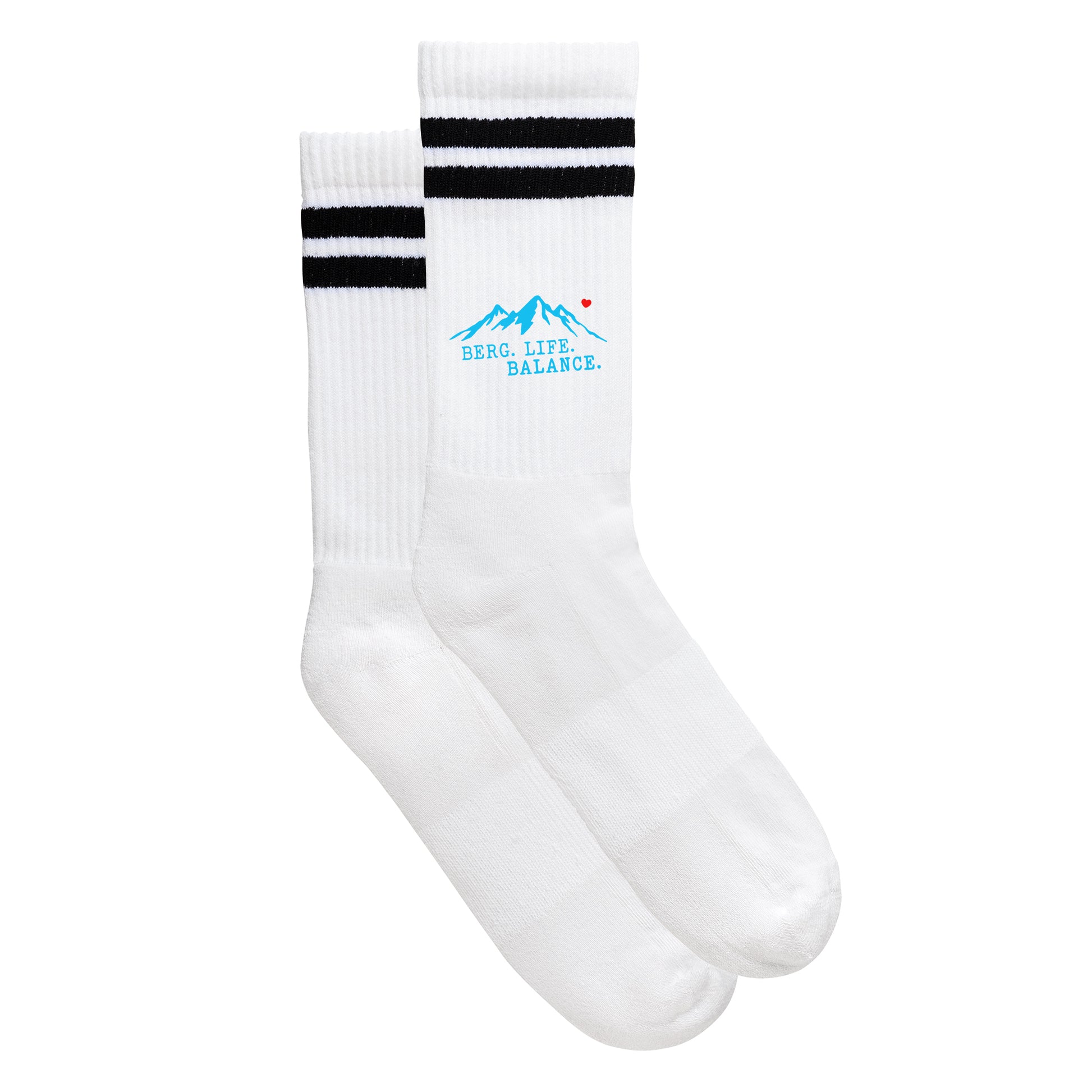 Sportsocken "Berg. Life. Balance." - meinherzschlag.de