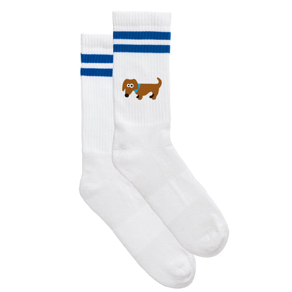 Sportsocken "Dackel" - meinherzschlag.de