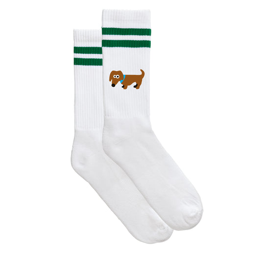Sportsocken "Dackel" - meinherzschlag.de