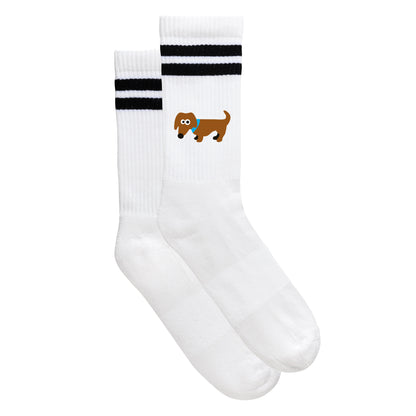Sportsocken "Dackel" - meinherzschlag.de
