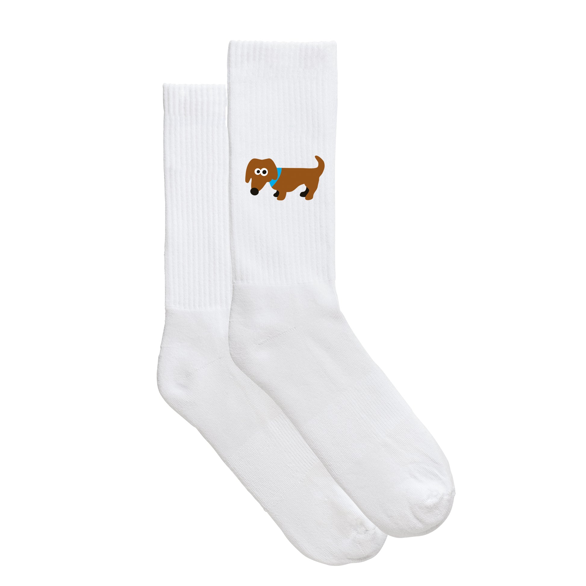 Sportsocken "Dackel" - meinherzschlag.de
