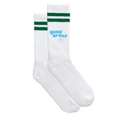 Sportsocken "Guad drauf!" - meinherzschlag.de