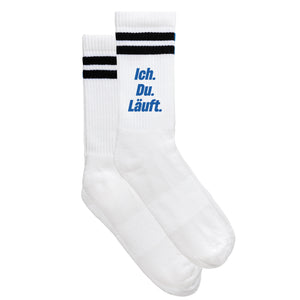 Sportsocken "Ich. Du. Läuft."