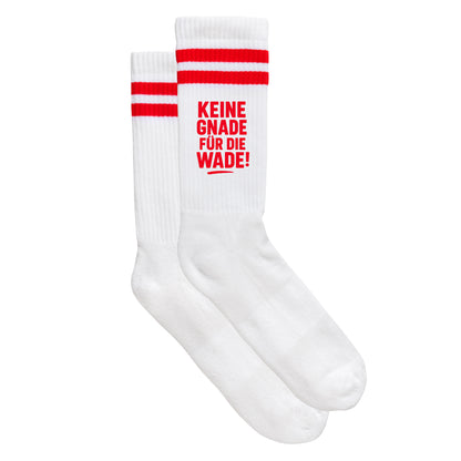 Sportsocken "Keine Gnade für die Wade!" - meinherzschlag.de