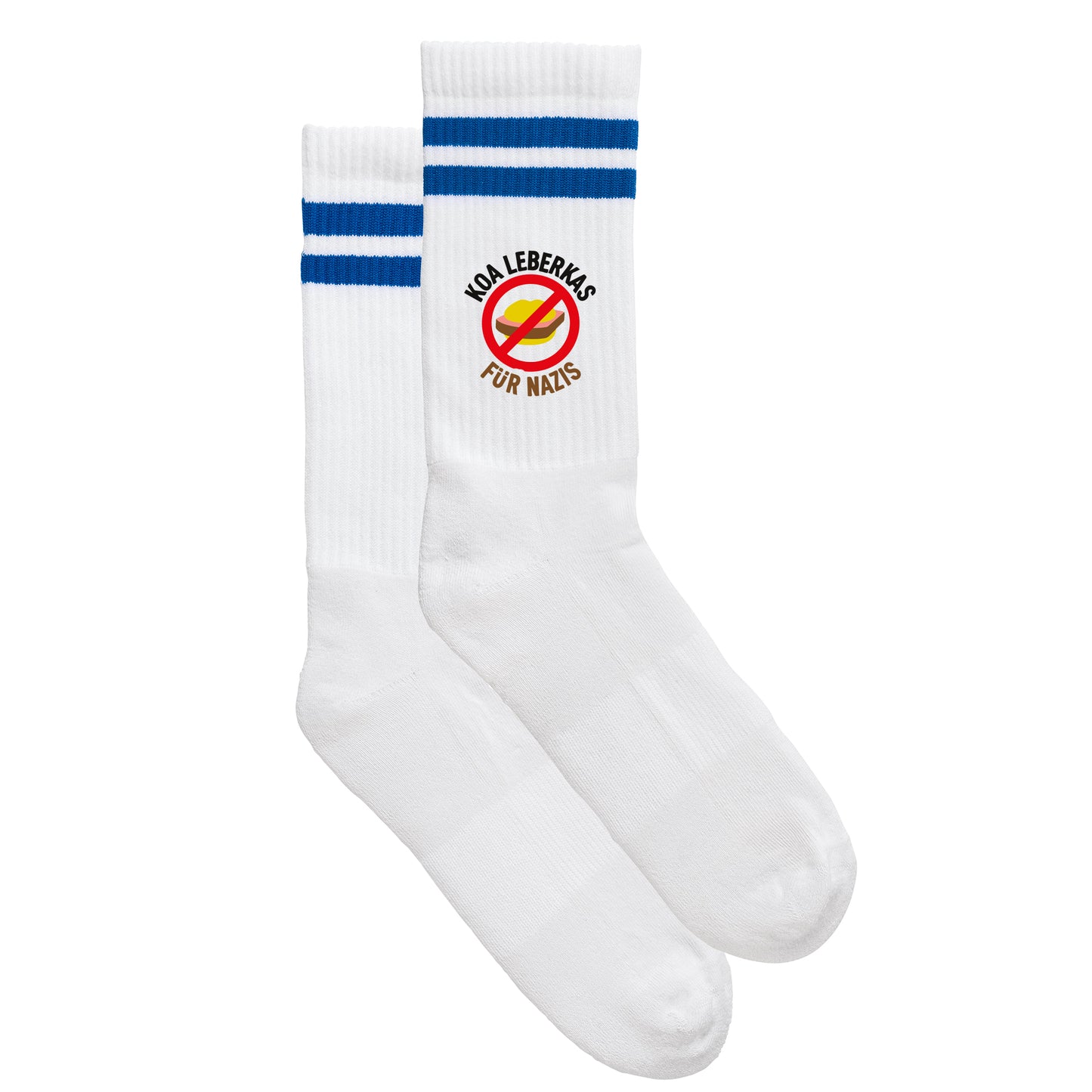 Sportsocken "Koa Leberkas für Nazis"