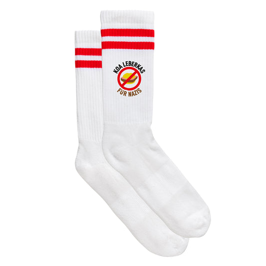 Sportsocken "Koa Leberkas für Nazis"
