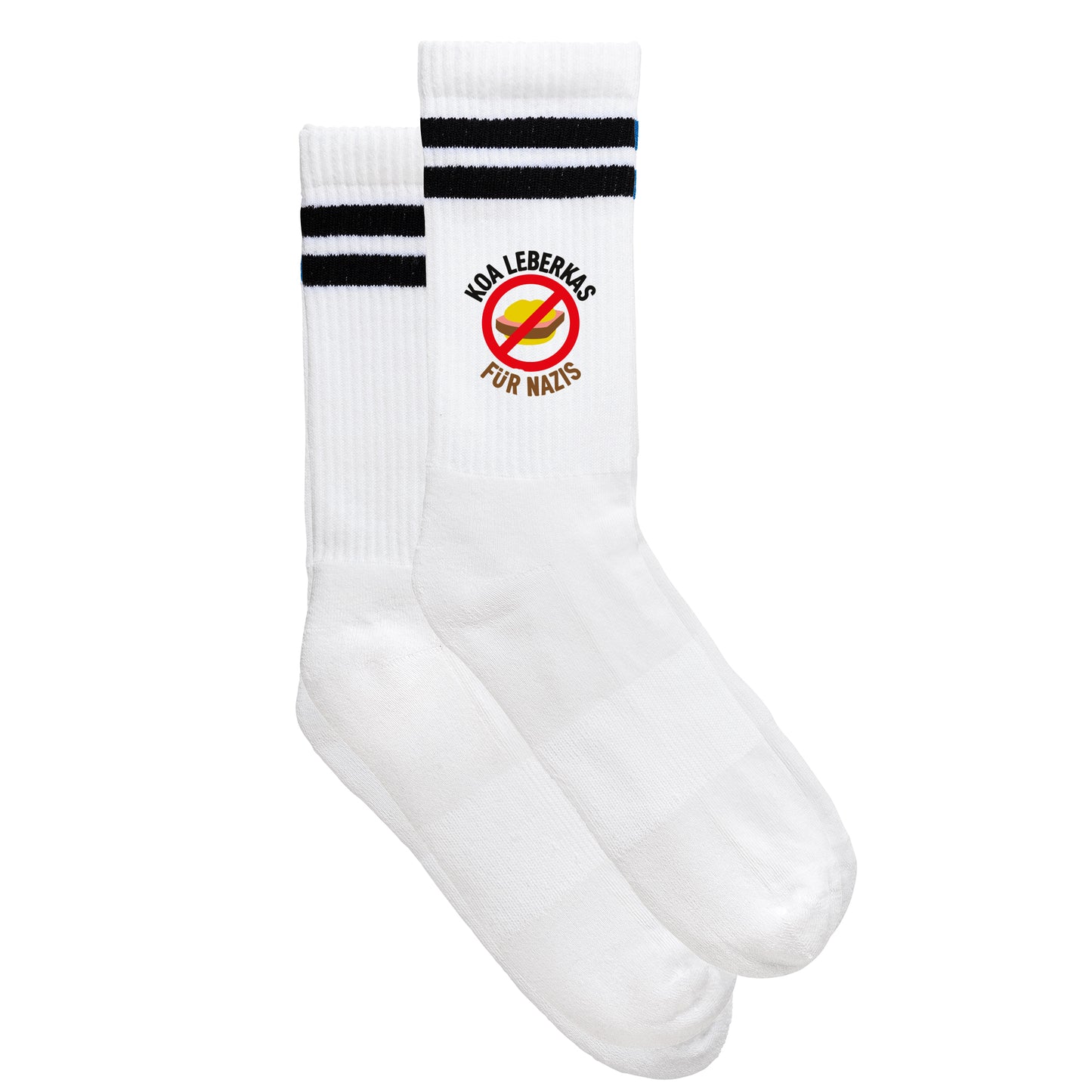 Sportsocken "Koa Leberkas für Nazis"