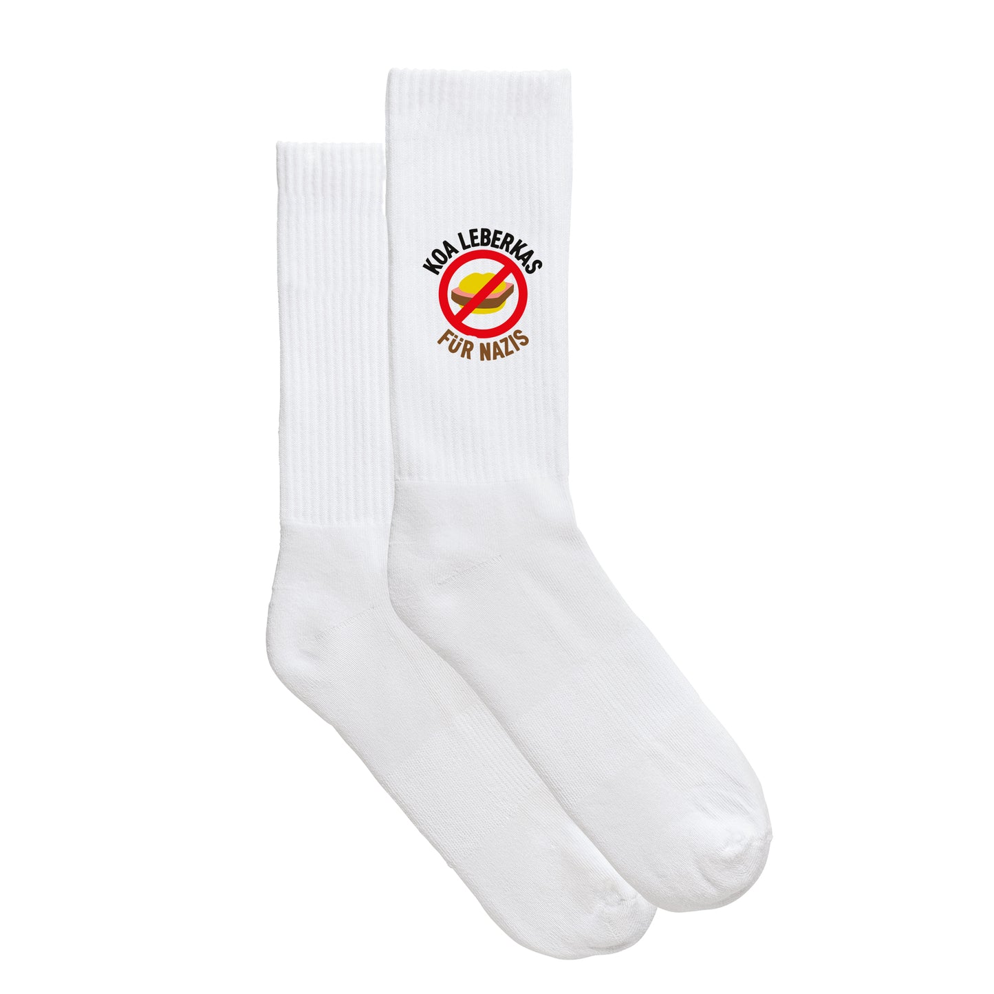 Sportsocken "Koa Leberkas für Nazis"