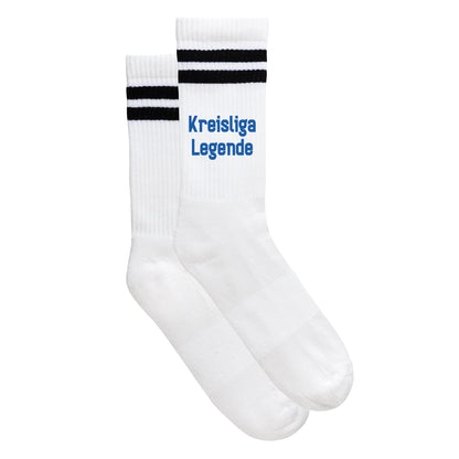 Sportsocken "Kreisliga Legende" - meinherzschlag.de