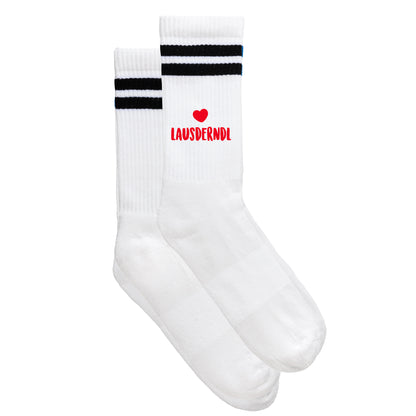Sportsocken "Lausderndl" - meinherzschlag.de