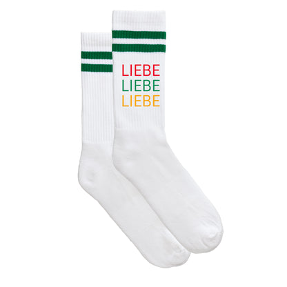 Sportsocken "LIEBE LIEBE LIEBE"