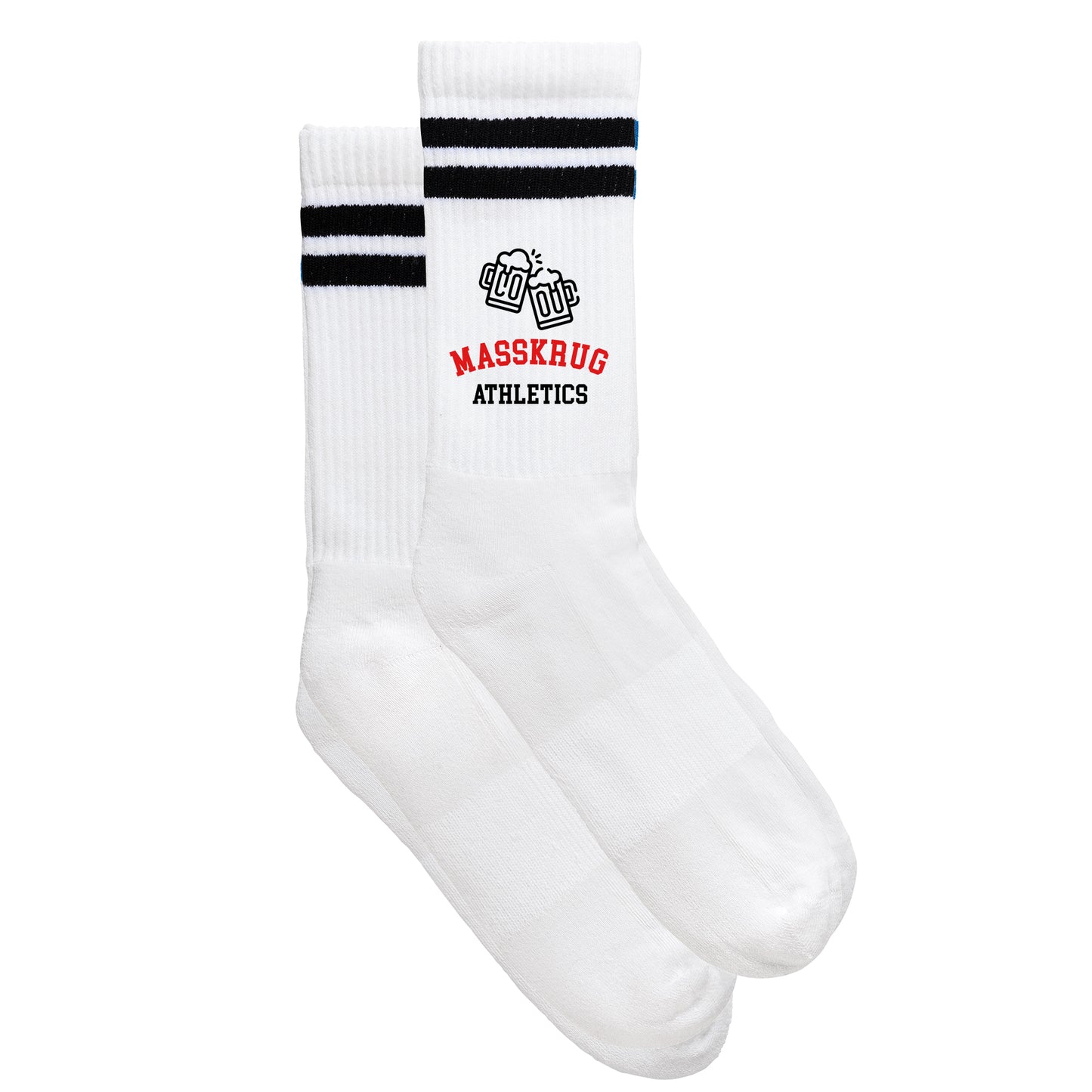 Sportsocken "Masskrug Athletics" - meinherzschlag.de