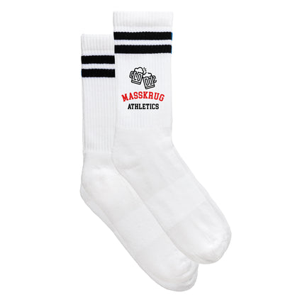 Sportsocken "Masskrug Athletics" - meinherzschlag.de