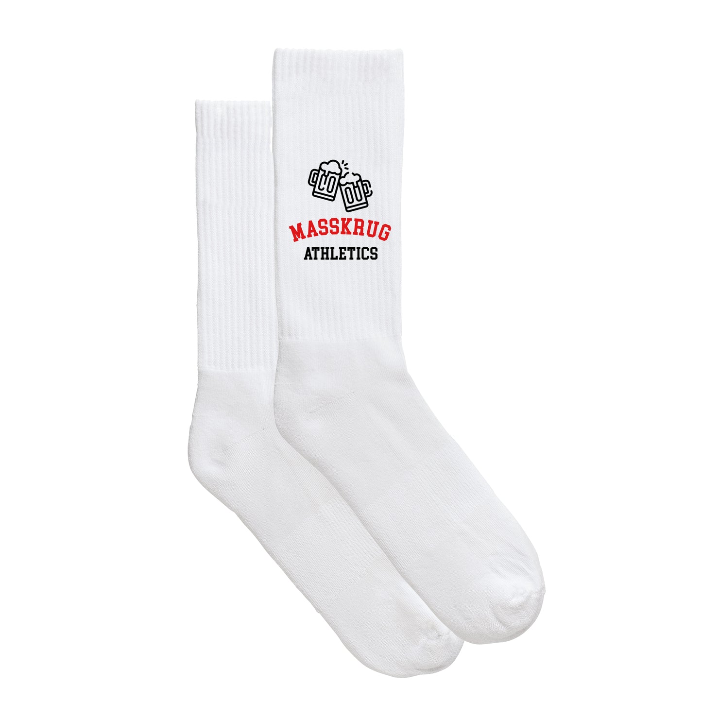 Sportsocken "Masskrug Athletics" - meinherzschlag.de