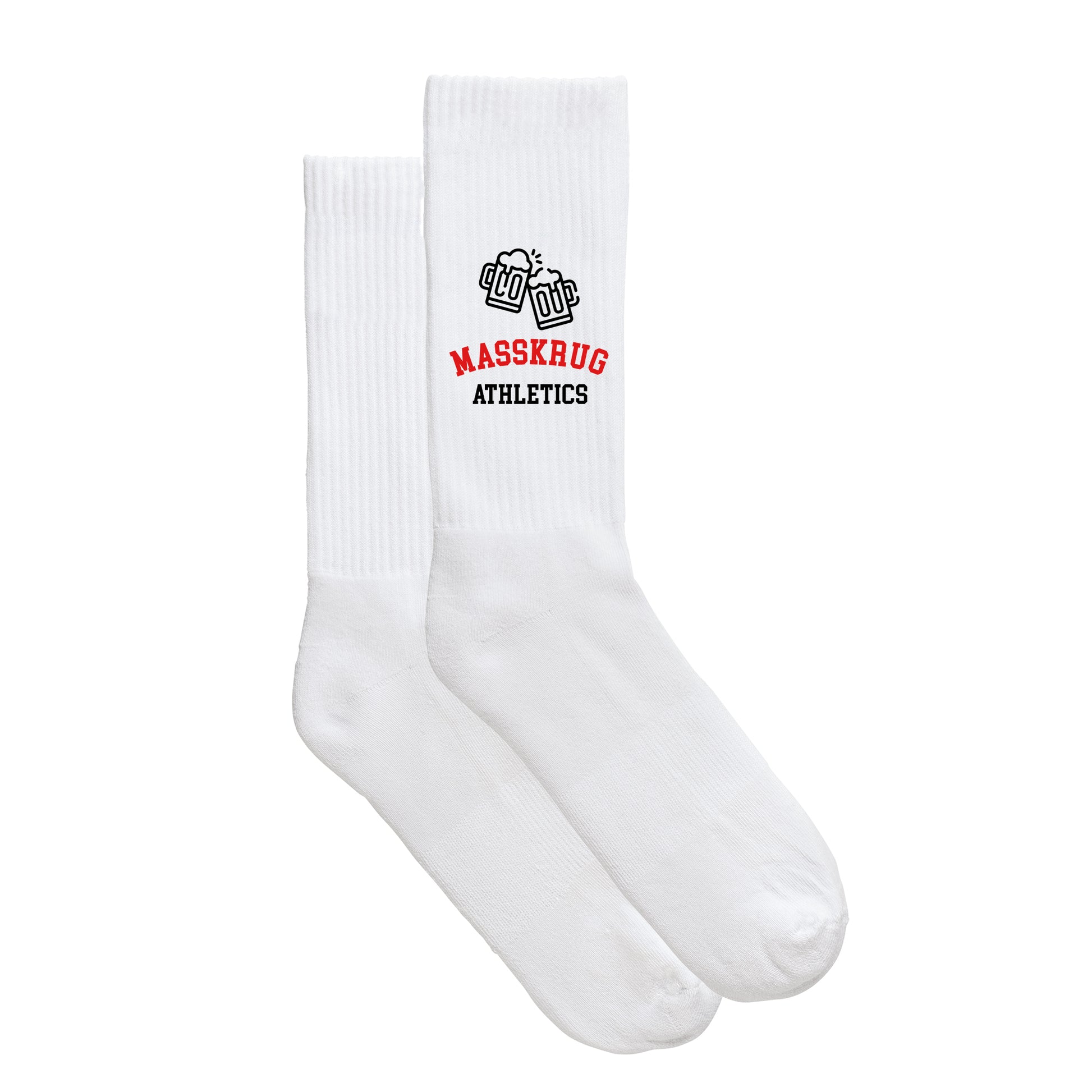Sportsocken "Masskrug Athletics" - meinherzschlag.de