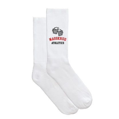 Sportsocken "Masskrug Athletics" - meinherzschlag.de