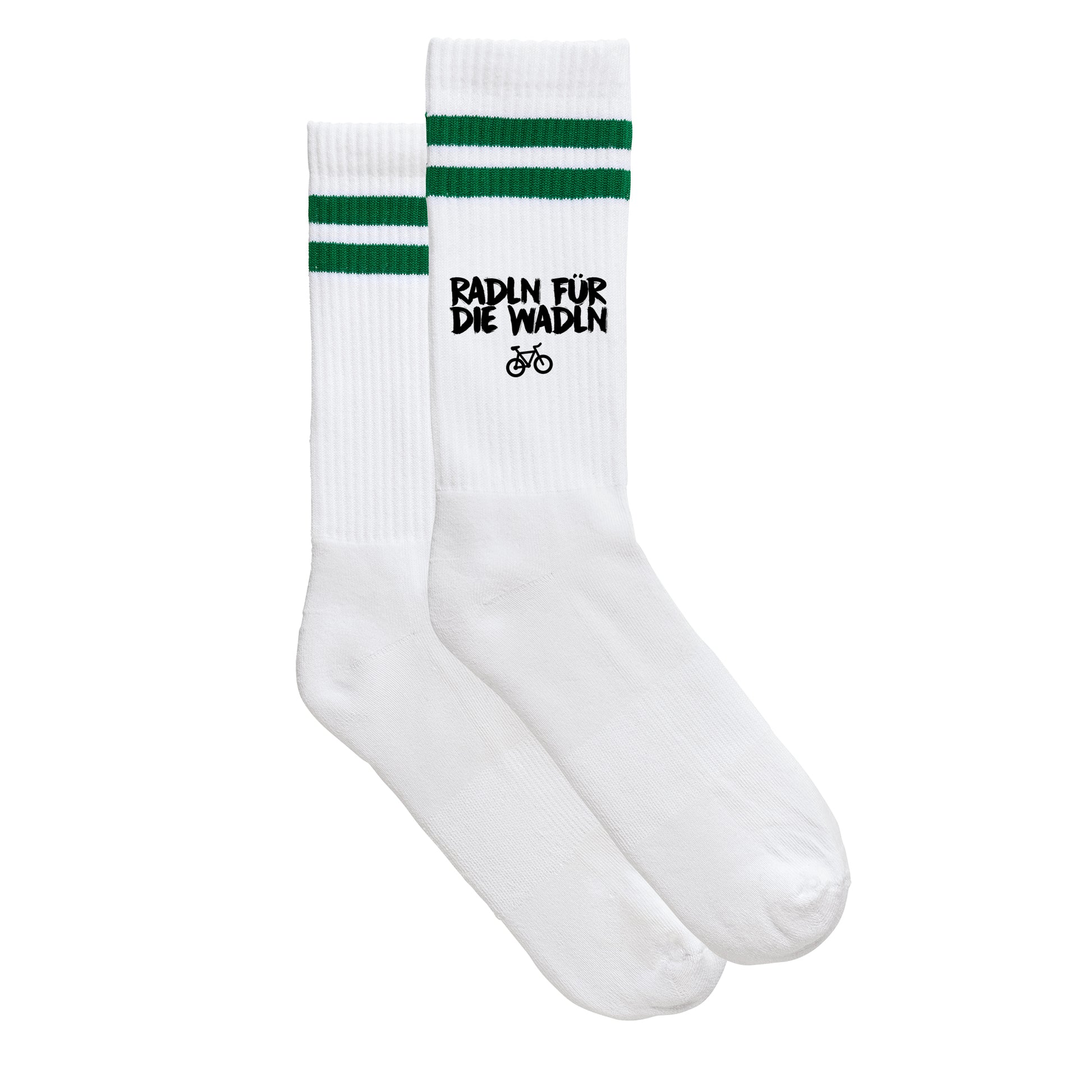 Sportsocken "Radln für die Wadln" - meinherzschlag.de